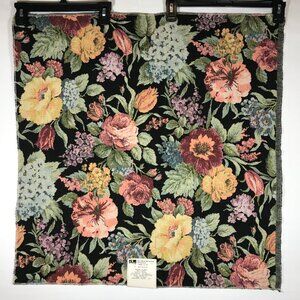 Decorators Walk Representing  J.H. Thorp & Co. T47910 Palace Floral Multi/Ebony